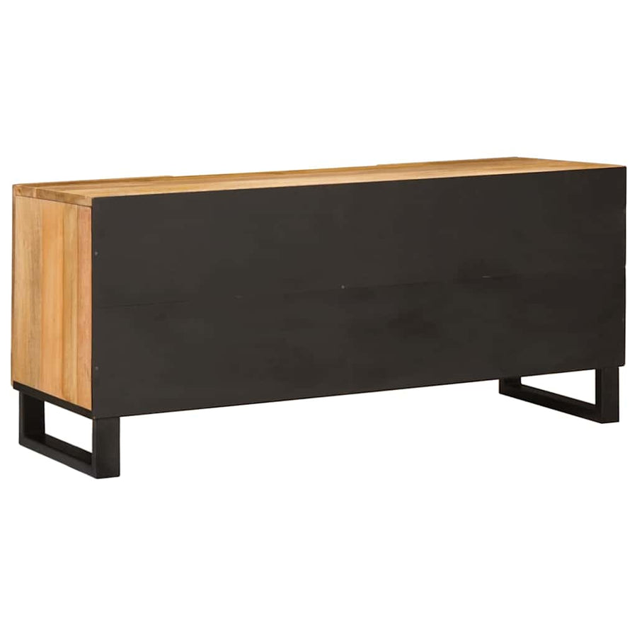 TV-kast met plank Bruin 105 x 33,5 x 46 cm Massief Mango Hout