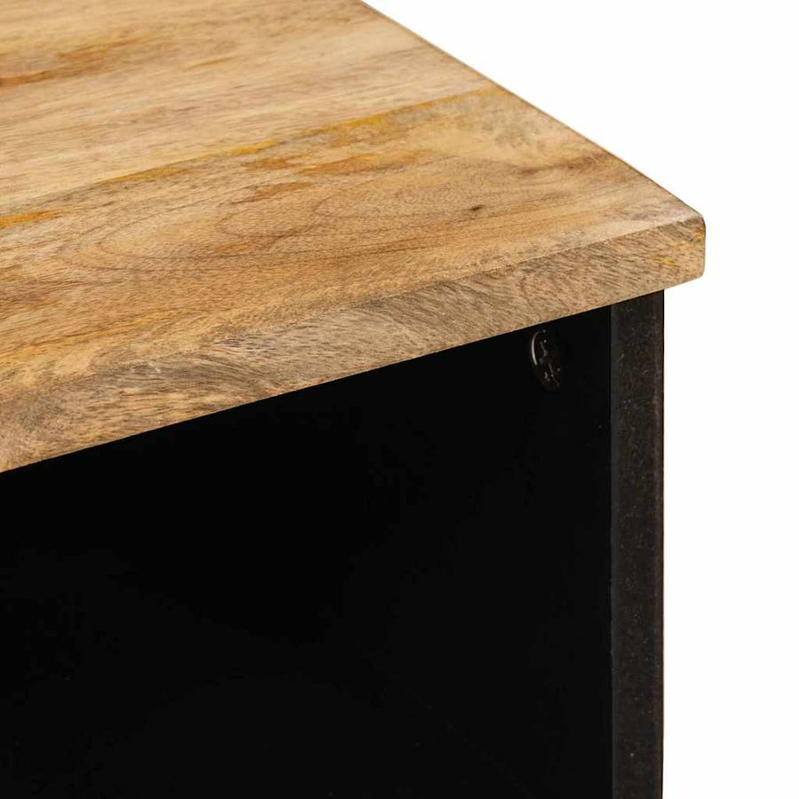 TV-kast met lade Bruin 70 x 33,5 x 46 cm Massief Mango Hout