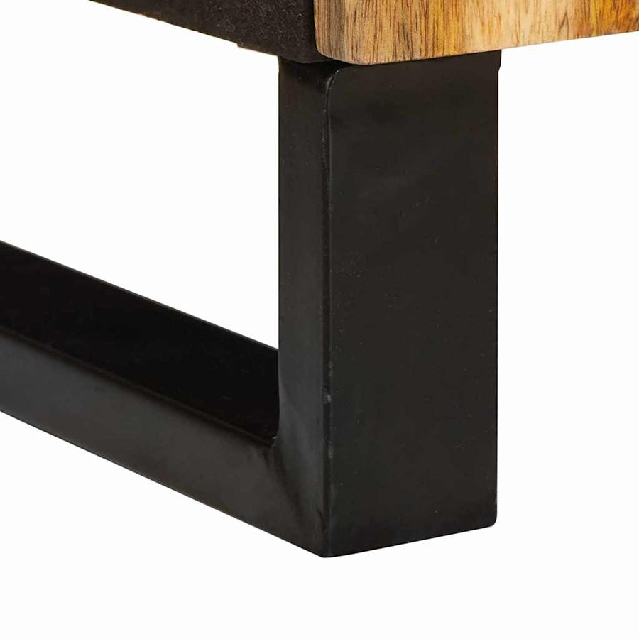 TV-kast met lade Bruin 70 x 33,5 x 46 cm Massief Mango Hout