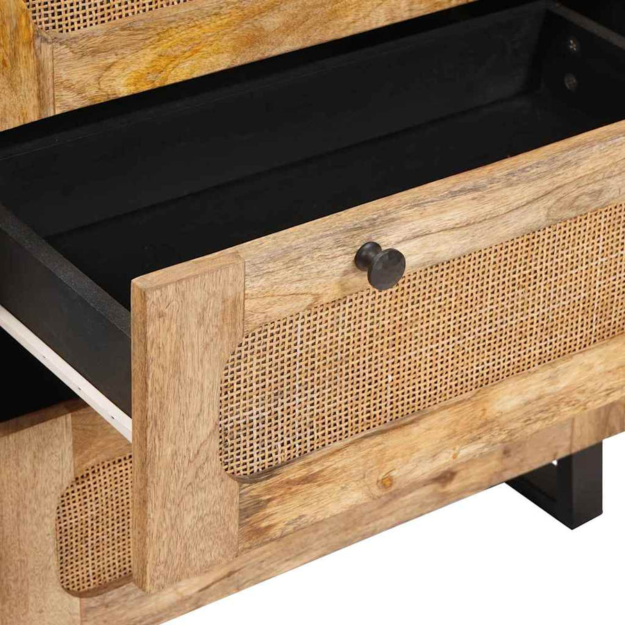 Dressoir Bruin 60 x 33,5 x 75 cm Massief Mango Hout