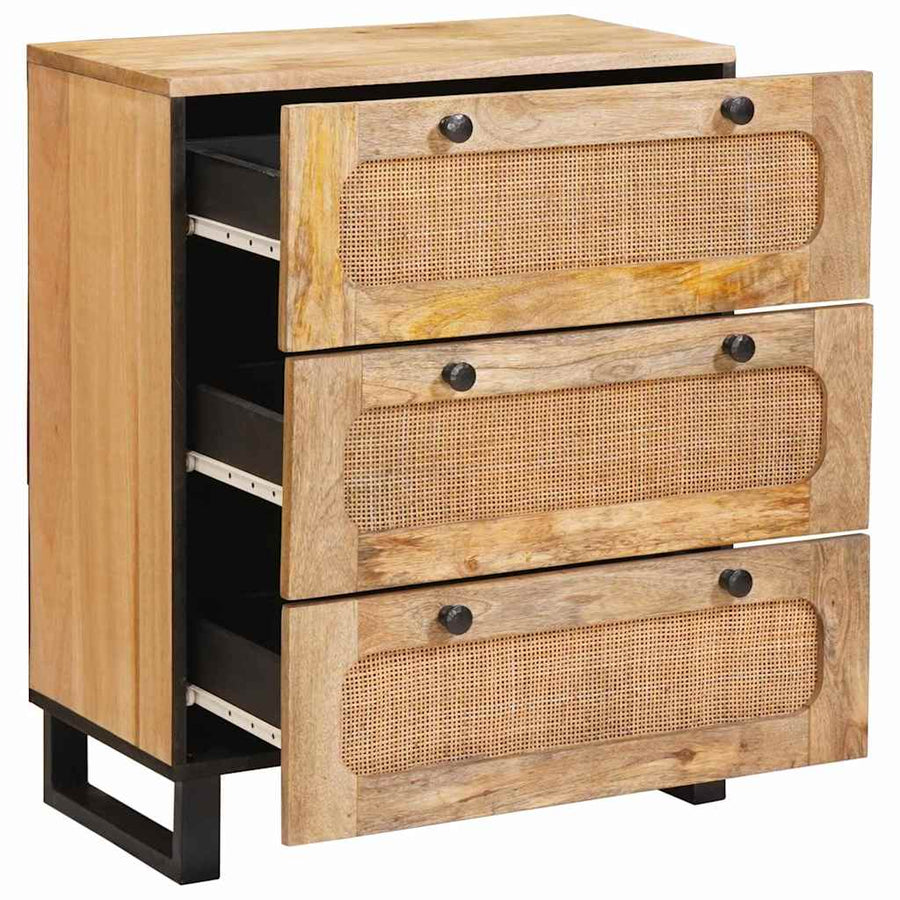 Dressoir Bruin 60 x 33,5 x 75 cm Massief Mango Hout