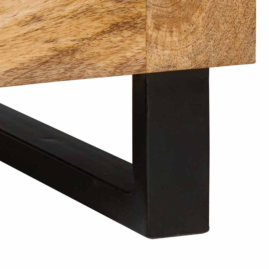 Salontafel Naturel 80 x 50 x 40 cm Massief Mango Hout