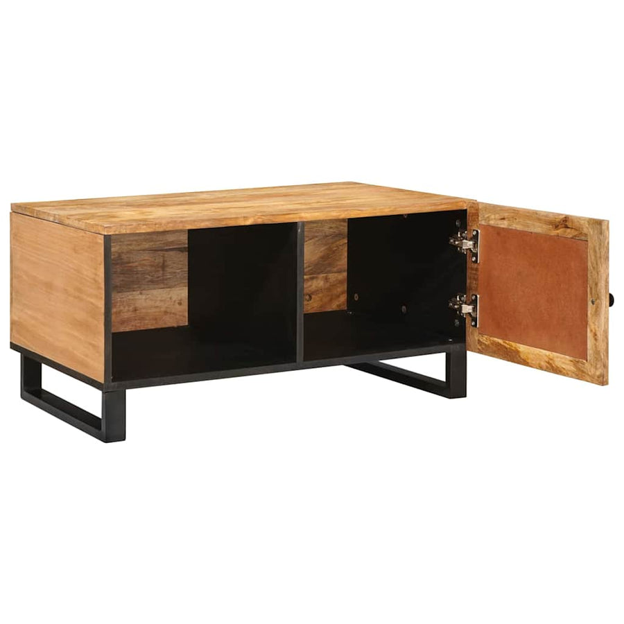 Salontafel Naturel 80 x 50 x 40 cm Massief Mango Hout