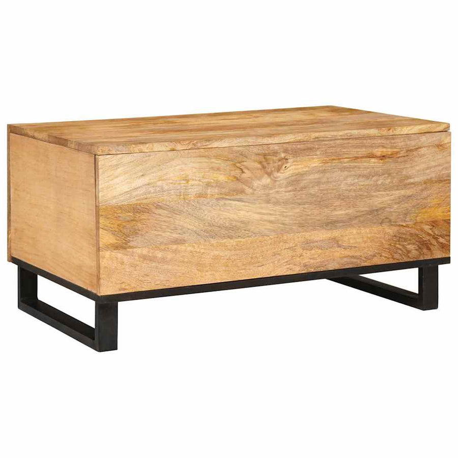 Salontafel Naturel 80 x 50 x 40 cm Massief Mango Hout