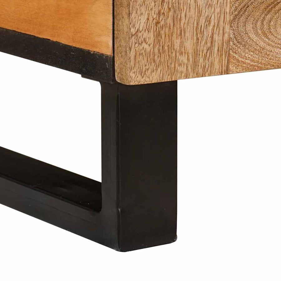 Salontafel Naturel 80 x 50 x 40 cm Massief Mango Hout