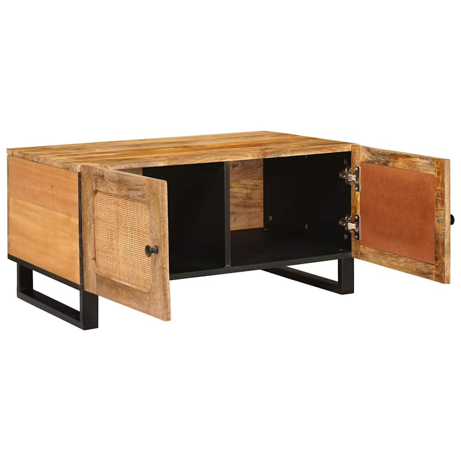 Salontafel Naturel 80 x 50 x 40 cm Massief Mango Hout