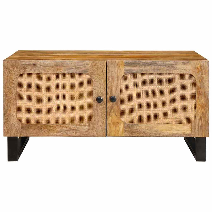 Salontafel Naturel 80 x 50 x 40 cm Massief Mango Hout