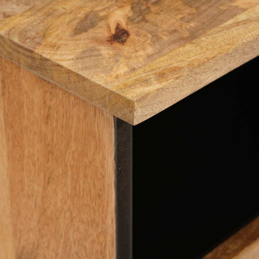 Nachtkastje 2 pcs Naturel 40 x 33 x 46 cm Massief Mango Hout