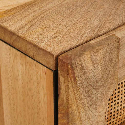 Nachtkastje met lade Naturel 50 x 33 x 60 cm Massief Mango Hout