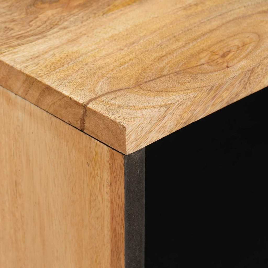 Nachtkastje met lade Naturel 50 x 33 x 60 cm Massief Mango Hout