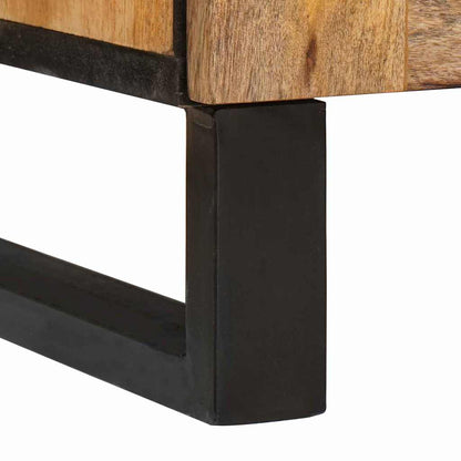 Nachtkastje met lade Naturel 50 x 33 x 60 cm Massief Mango Hout