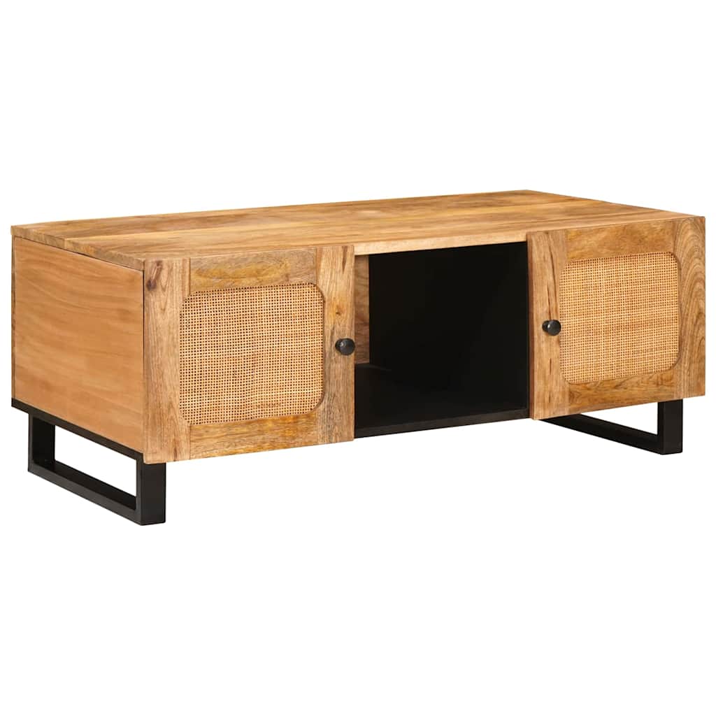 Salontafel Naturel 100 x 54 x 40 cm Massief Mango Hout