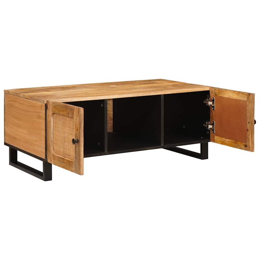 Salontafel Naturel 100 x 54 x 40 cm Massief Mango Hout