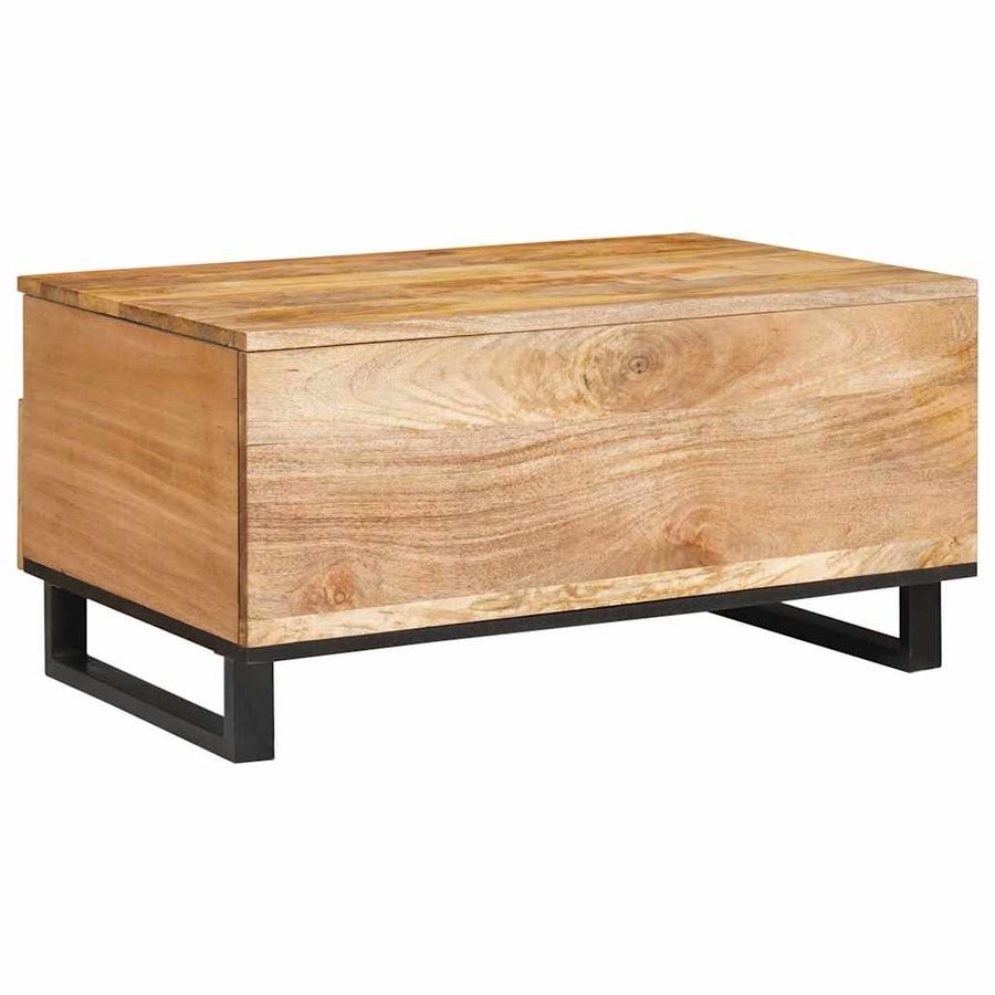 Salontafel met lade Naturel 80 x 54 x 40 cm Massief Mango Hout