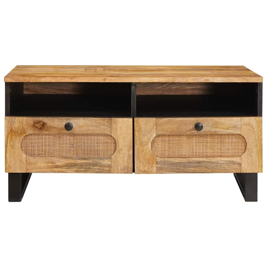 Salontafel met lade Naturel 80 x 54 x 40 cm Massief Mango Hout