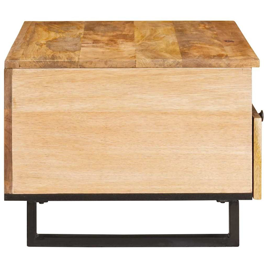Salontafel met lade Naturel 80 x 54 x 40 cm Massief Mango Hout