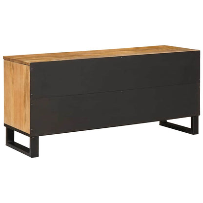 TV-kast met lade Bruin 100 x 33,5 x 46 cm Massief Mango Hout