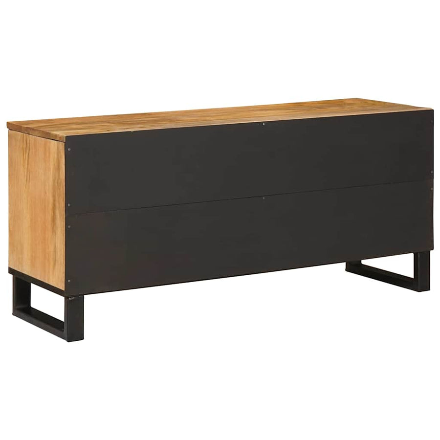 TV-kast met lade Bruin 100 x 33,5 x 46 cm Massief Mango Hout