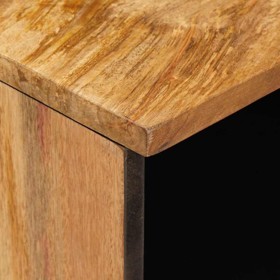 TV-kast met lade Bruin 100 x 33,5 x 46 cm Massief Mango Hout
