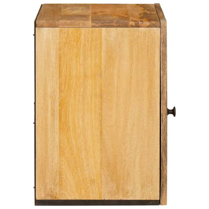 Badkamer Hangkast Bruin 38 x 33 x 48 cm Massief Mango Hout
