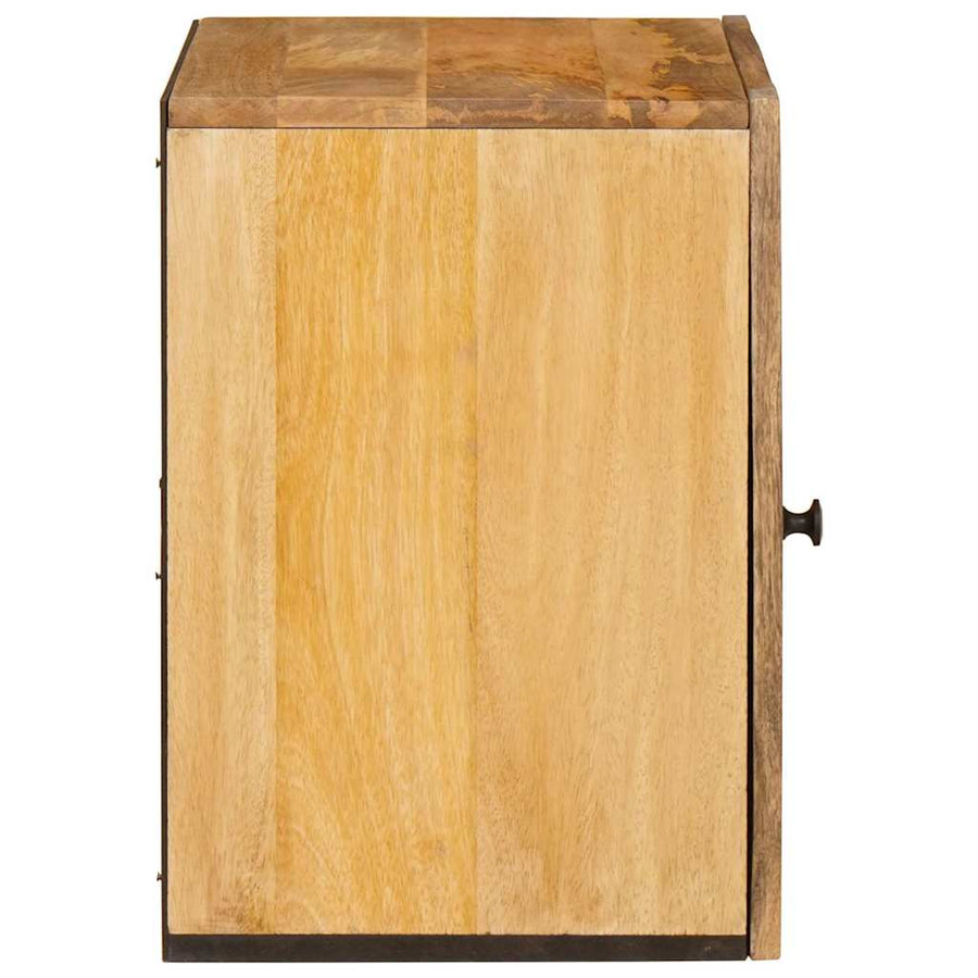 Badkamer Hangkast Bruin 38 x 33 x 48 cm Massief Mango Hout