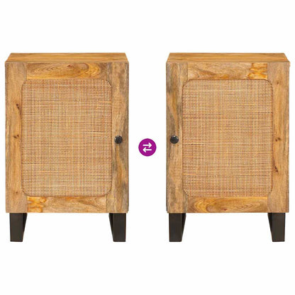 Badkamerkast met plank Bruin 38 x 33 x 58 cm Massief Mango Hout