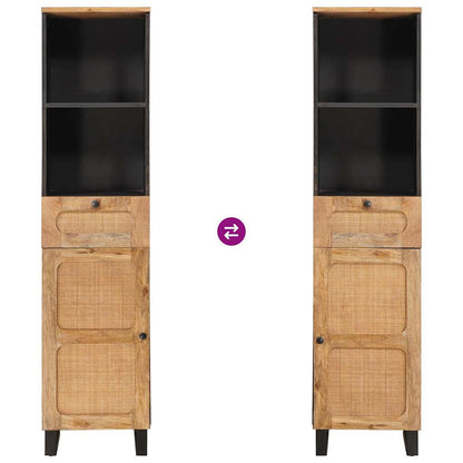 Badkamerkast Bruin 38 x 33 x 160 cm Massief Mango Hout
