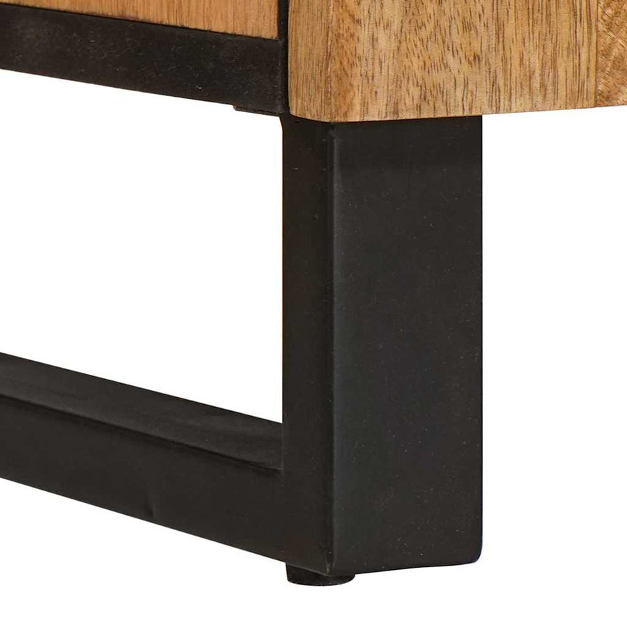 Dressoir met lade Bruin 40 x 33,5 x 75 cm Massief Mango Hout