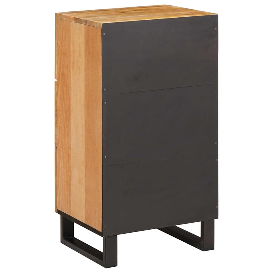 Dressoir met lade Bruin 40 x 33,5 x 75 cm Massief Mango Hout