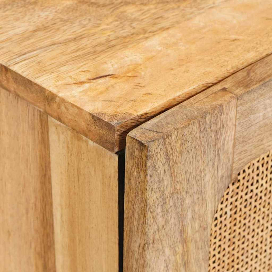 Dressoir met opslag Bruin 40 x 33 x 75 cm Massief Mango Hout