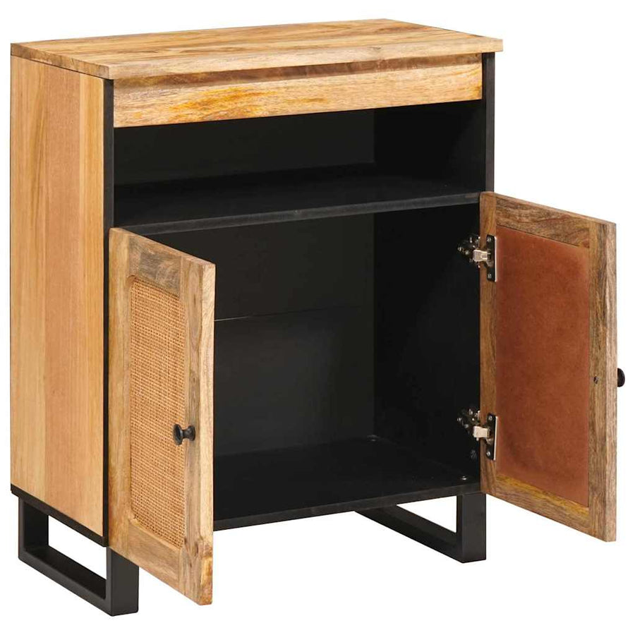 Dressoir met opslag Bruin 60 x 33,5 x 75 cm Massief Mango Hout