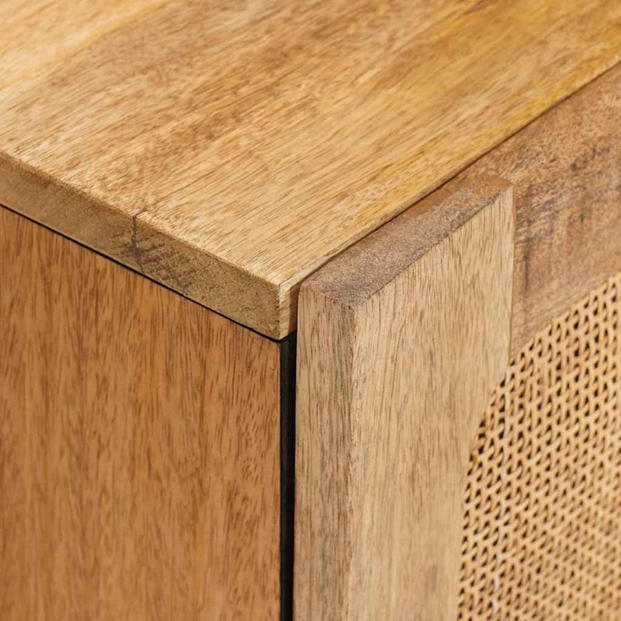 Dressoir met opslag Bruin 60 x 33,5 x 75 cm Massief Mango Hout