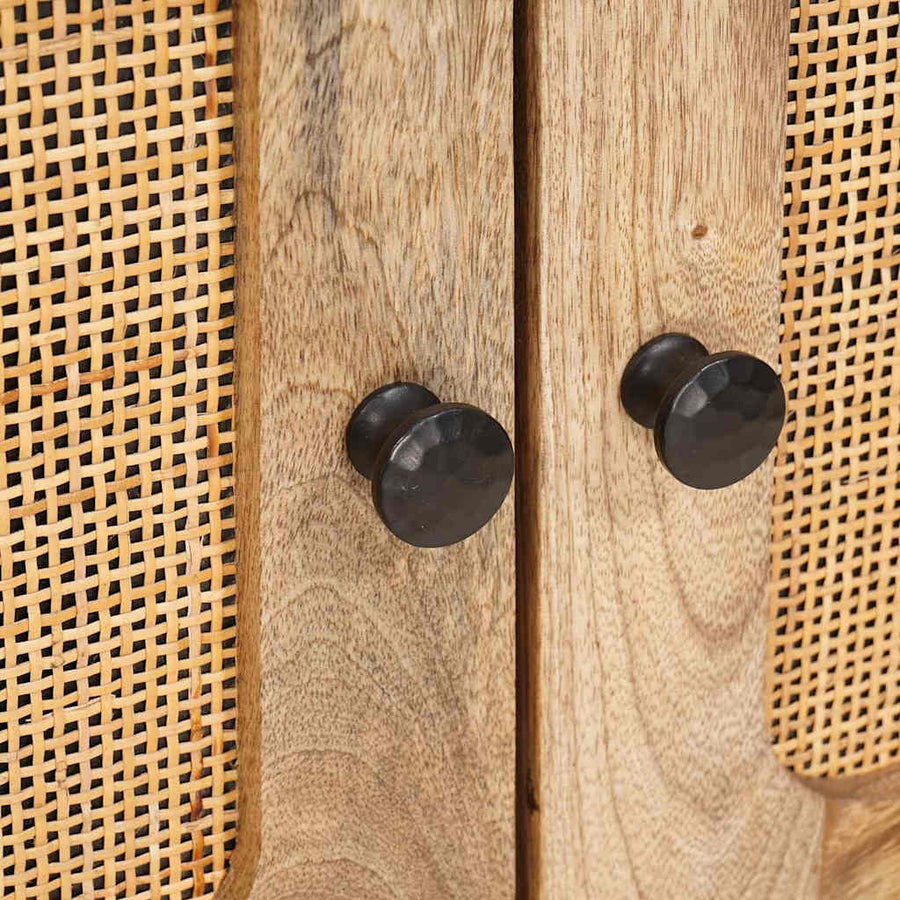 Dressoir met opslag Bruin 60 x 33,5 x 75 cm Massief Mango Hout