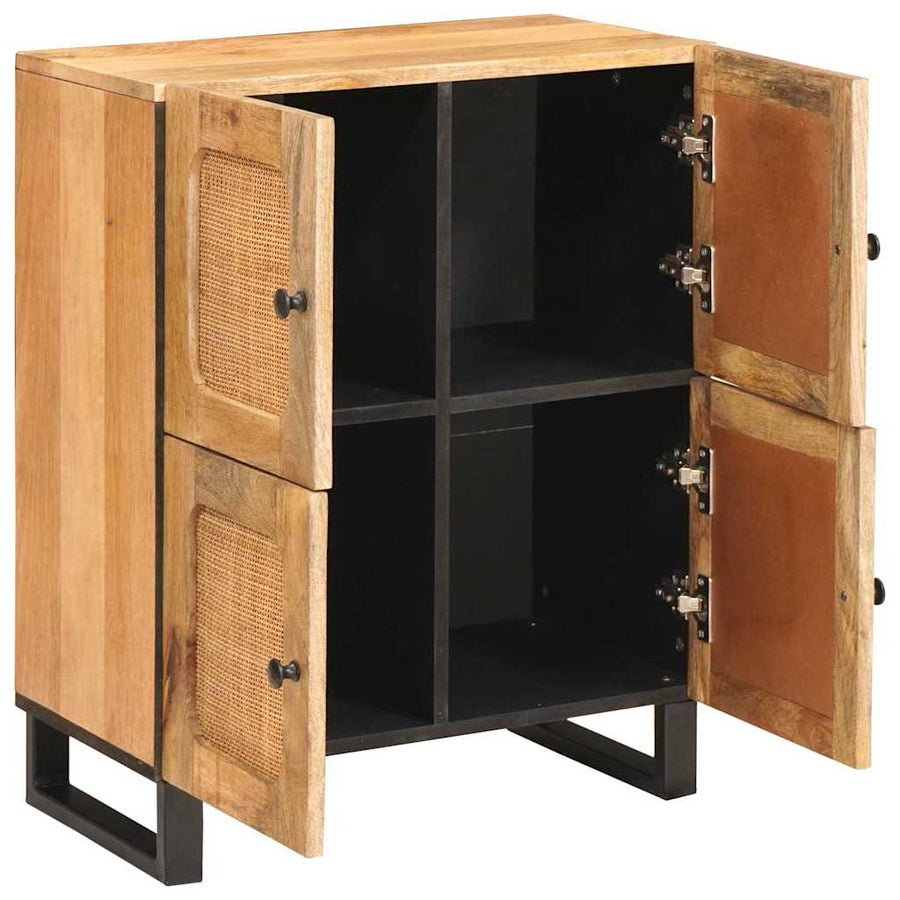 Dressoir met opslag Bruin 60 x 33,5 x 75 cm Massief Mango Hout