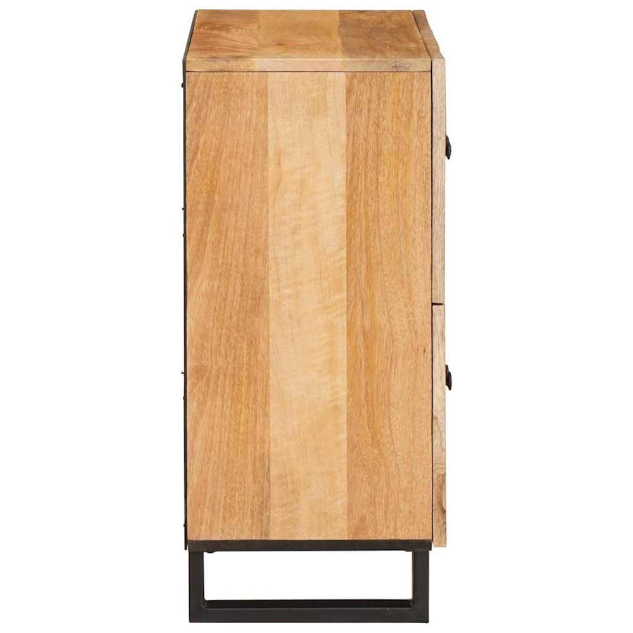 Dressoir met opslag Bruin 60 x 33,5 x 75 cm Massief Mango Hout