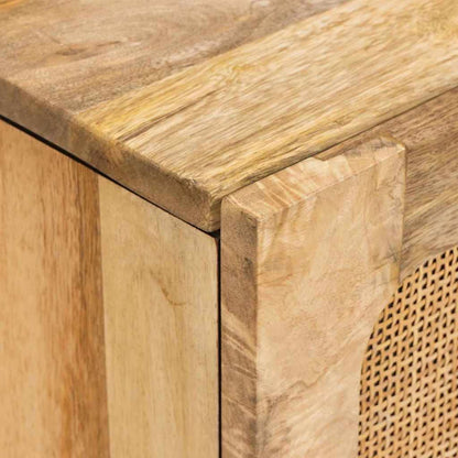 Dressoir met opslag Bruin 80 x 33,5 x 75 cm Massief Mango Hout