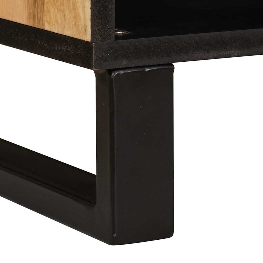 Dressoir met opslag Bruin 80 x 33,5 x 75 cm Massief Mango Hout