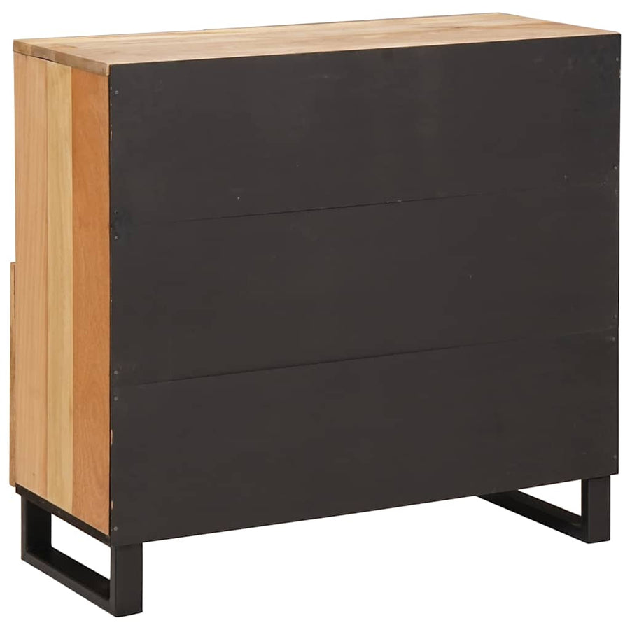 Dressoir met opslag Bruin 80 x 33,5 x 75 cm Massief Mango Hout