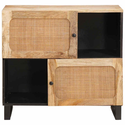 Dressoir met opslag Bruin 80 x 33,5 x 75 cm Massief Mango Hout