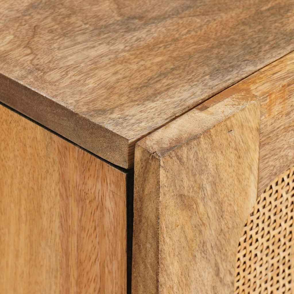 Hoge kast met opslag Bruin 90 x 33 x 75 cm Massief Mango Hout