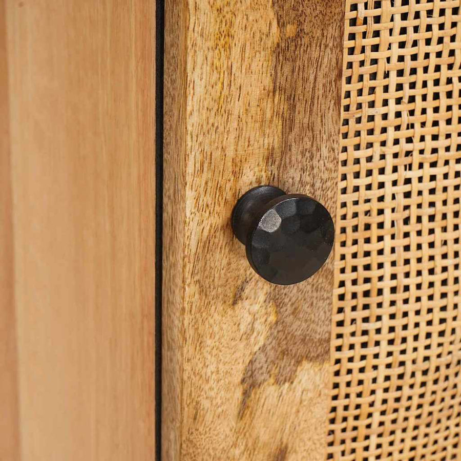 Hoge kast met lade Bruin 40 x 33 x 110 cm Massief Mango Hout