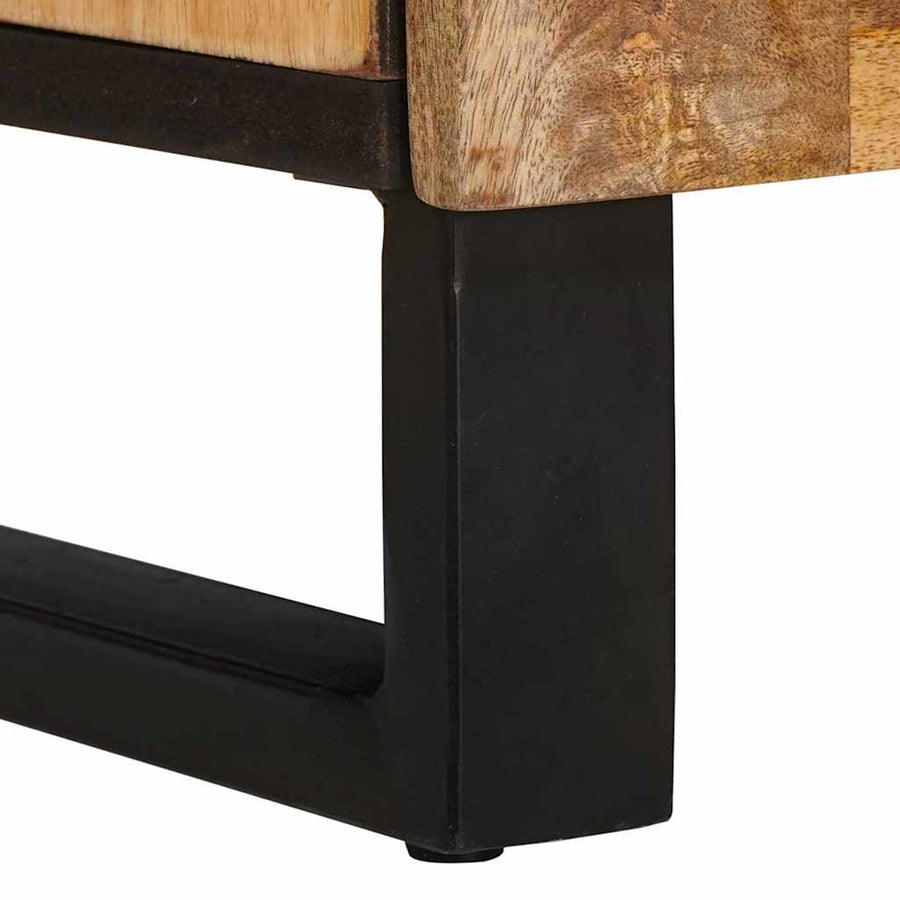 Hoge kast met lade Bruin 40 x 33 x 110 cm Massief Mango Hout
