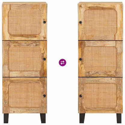 Hoge kast met lade Bruin 40 x 33 x 110 cm Massief Mango Hout