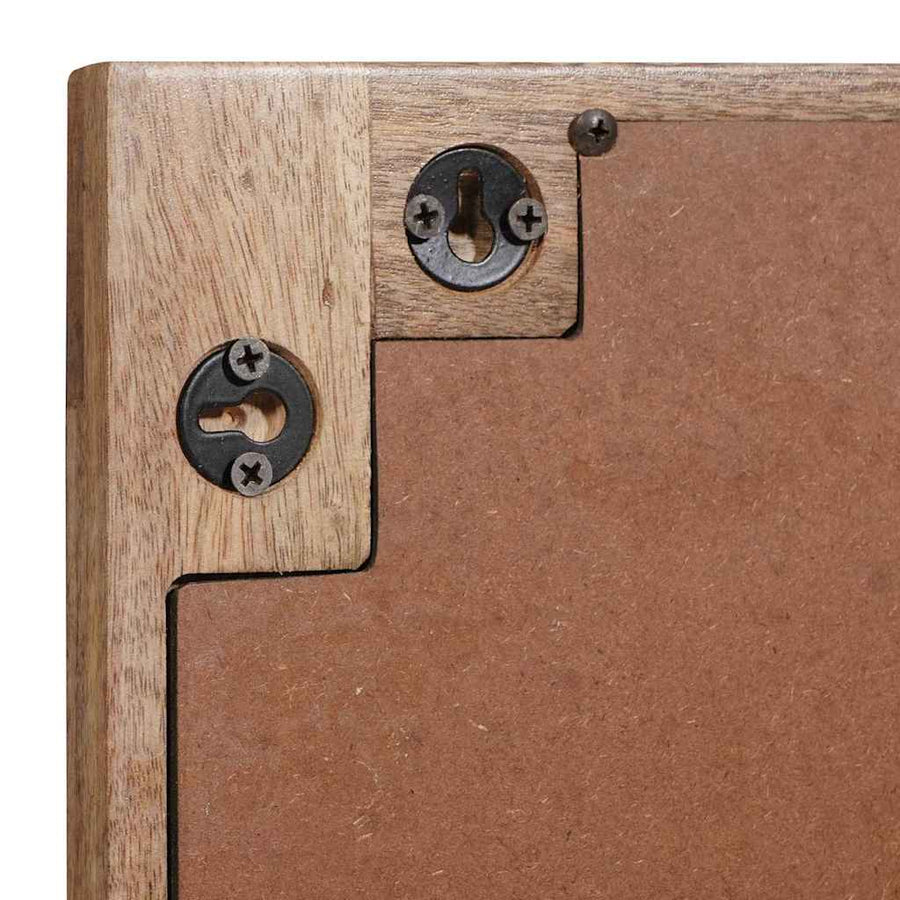 Badkamer Spiegel Bruin 50 x 70 x 3 cm Massief Mango Hout