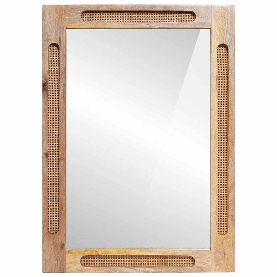Badkamer Spiegel Bruin 50 x 70 x 3 cm Massief Mango Hout