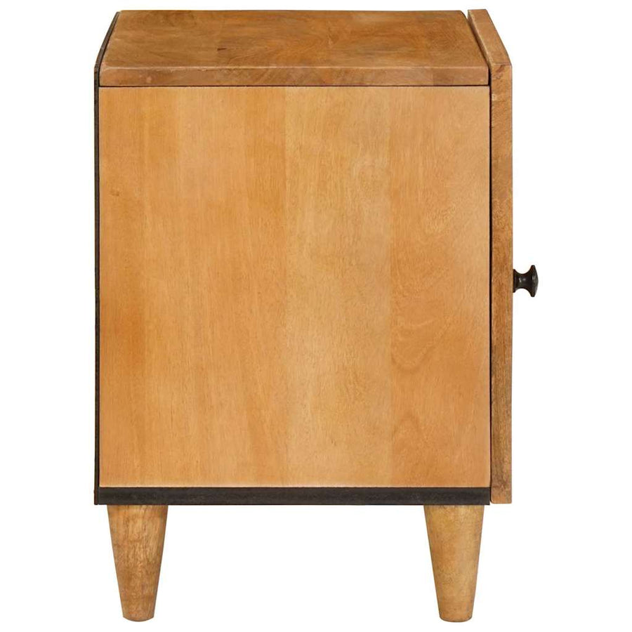 Nachtkastje Licht Bruin 40 x 33 x 46 cm Massief acaciahout