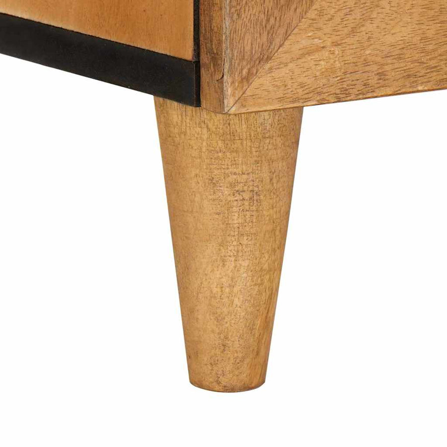 Nachtkastje 2 pcs Licht Bruin 40 x 33 x 46 cm