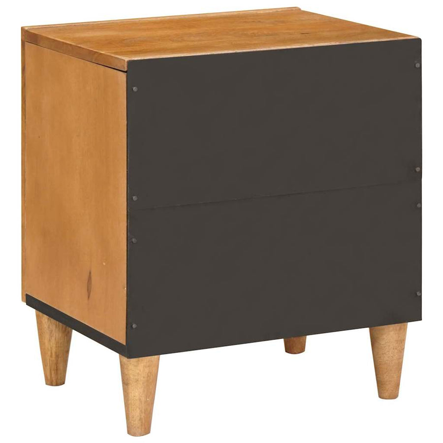 Nachtkastje 2 pcs Licht Bruin 40 x 33 x 46 cm