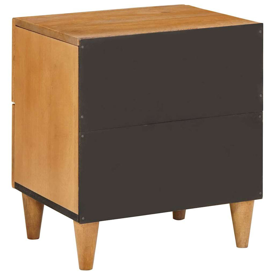 Nachtkastje met lade 2 pcs Licht Bruin 40 x 33 x 46 cm