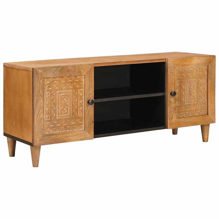 TV Eenheden Licht Bruin 105 x 33 x 46 cm Massief Mango Hout